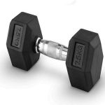 VKS HEXA RUBBERIZED DUMBBELL