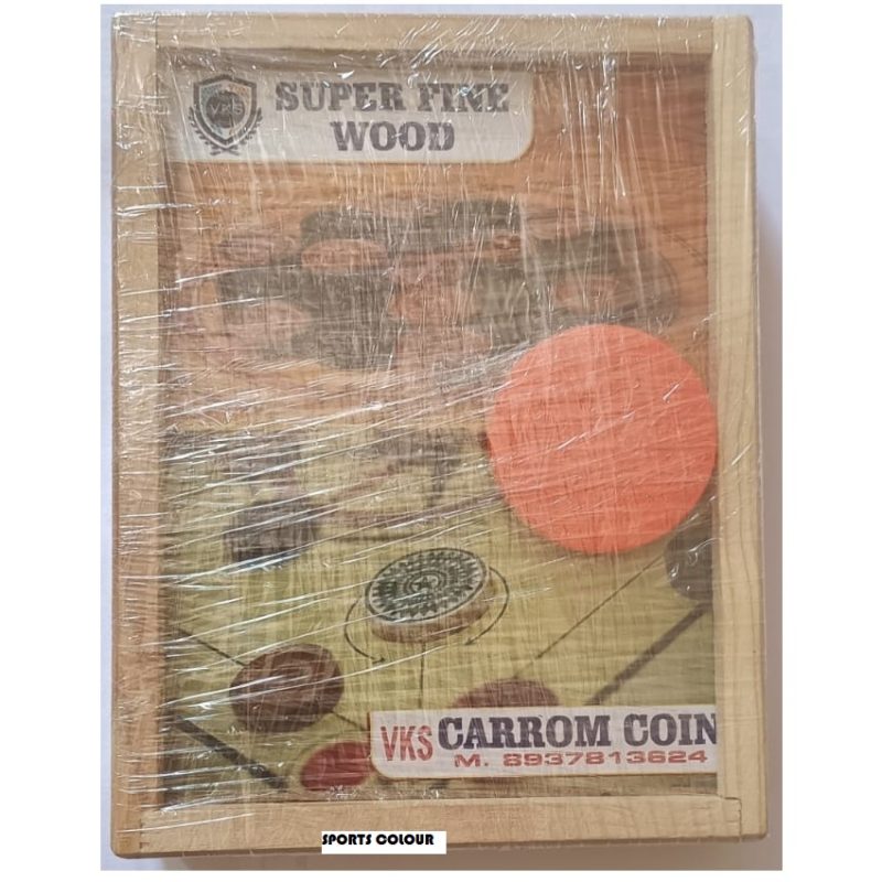SPORTS COLOUR VKS CARROM COINS