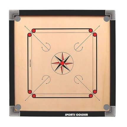 SPORTS COLOUR VKS CARROM BOARD