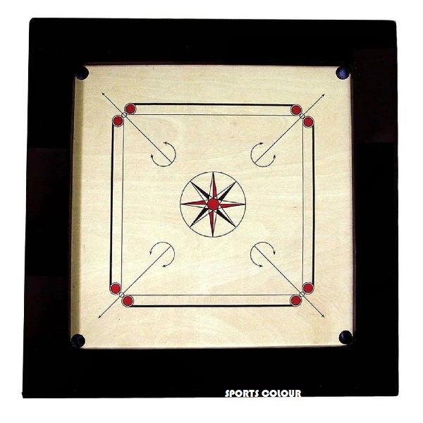 SPORTS COLOUR VKS CARROM BOARD