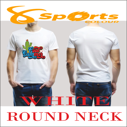 SPORTS COLOUR T SHIRT GRAPHIC PRINT