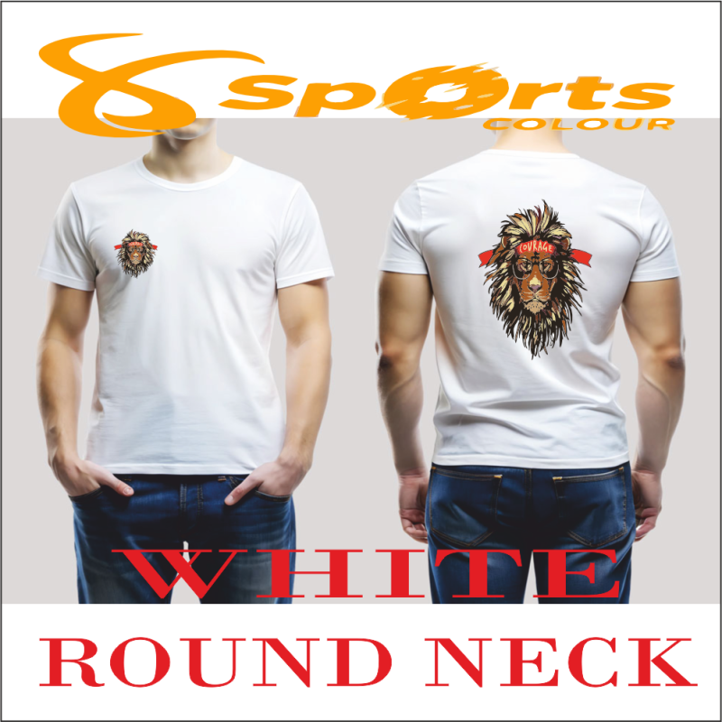 SPORTS COLOUR T SHIRT GRAPHIC PRINT