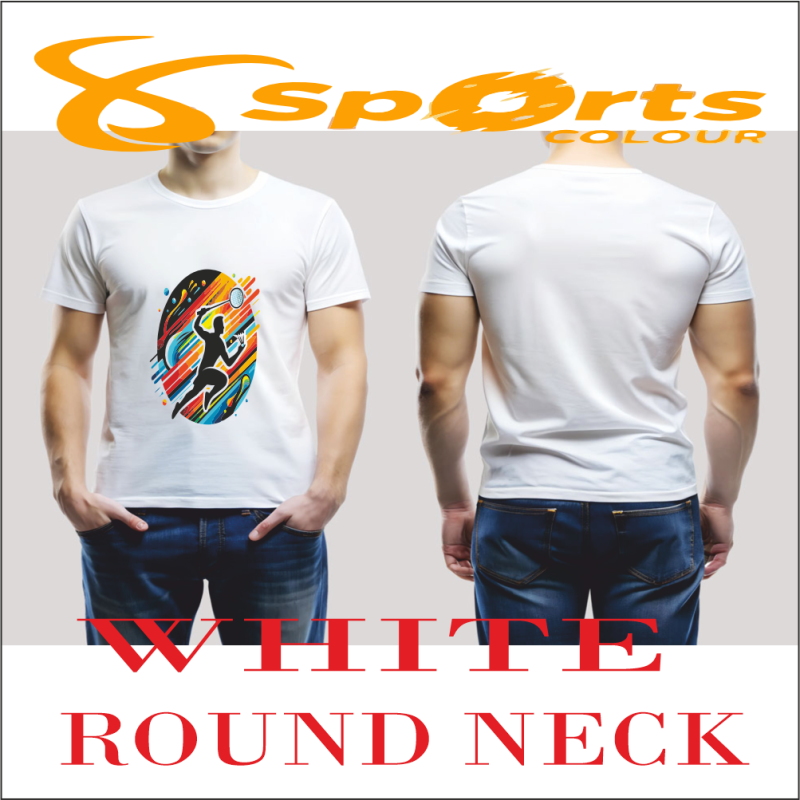 SPORTS COLOUR T SHIRT GRAPHIC PRINT