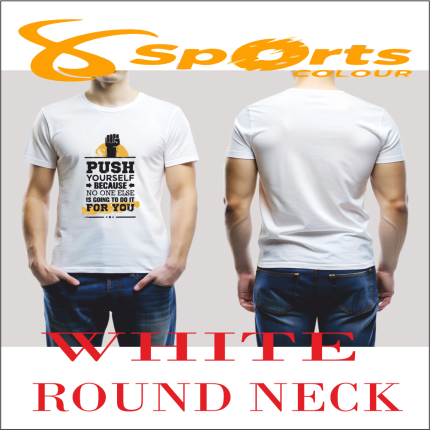 SPORTS COLOUR T SHIRT GRAPHIC PRINT