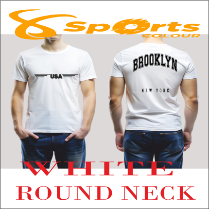 SPORTS COLOUR T SHIRT GRAPHIC PRINT