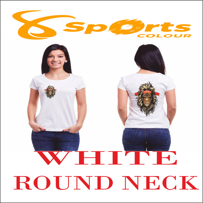 SPORTS COLOUR T SHIRT GRAPHIC PRINT