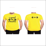 SPORTS COLOUR T SHIRT GRAPHIC PRINT