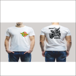 SPORTS COLOUR T SHIRT GRAPHIC PRINT