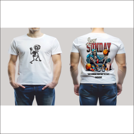 Sports Colour Graphic Design T-Shirt