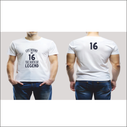 Sports Colour Graphic Design T-Shirt