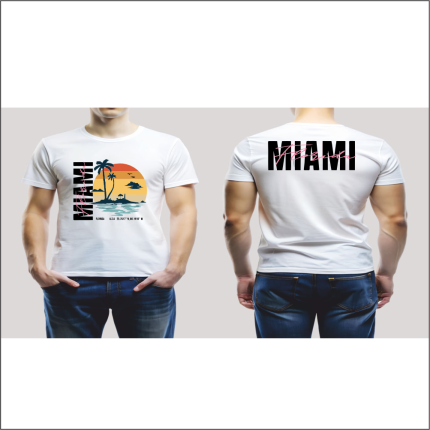 Sports Colour Graphic Design T-Shirt