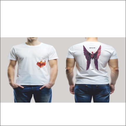 SPORTS COLOUR T SHIRT GRAPHIC PRINT