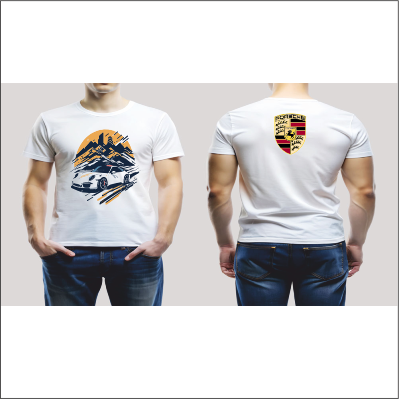 Sports Colour Graphic Design T-Shirt