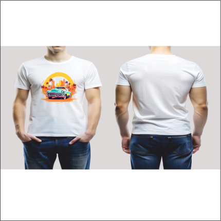 Sports Colour Graphic Design T-Shirt