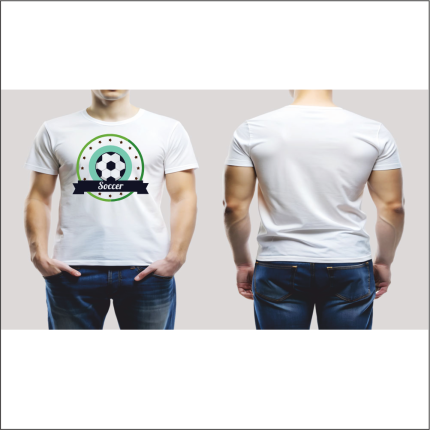 Sports Colour Graphic Design T-Shirt