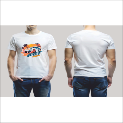 Sports Colour Graphic Design T-Shirt