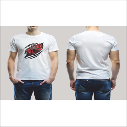 Sports Colour Graphic Design T-Shirt