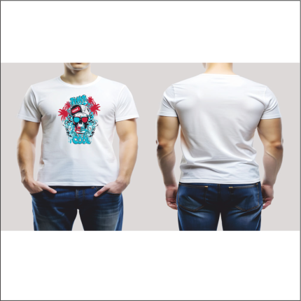 Sports Colour Graphic Design T-Shirt