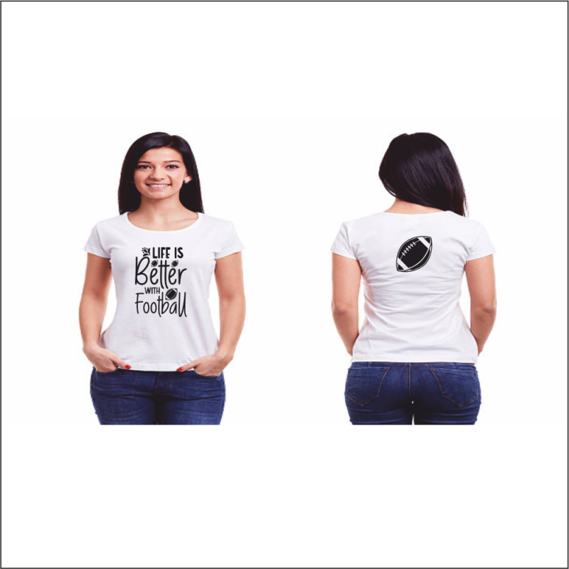 Sports Colour Graphic Design T-Shirt