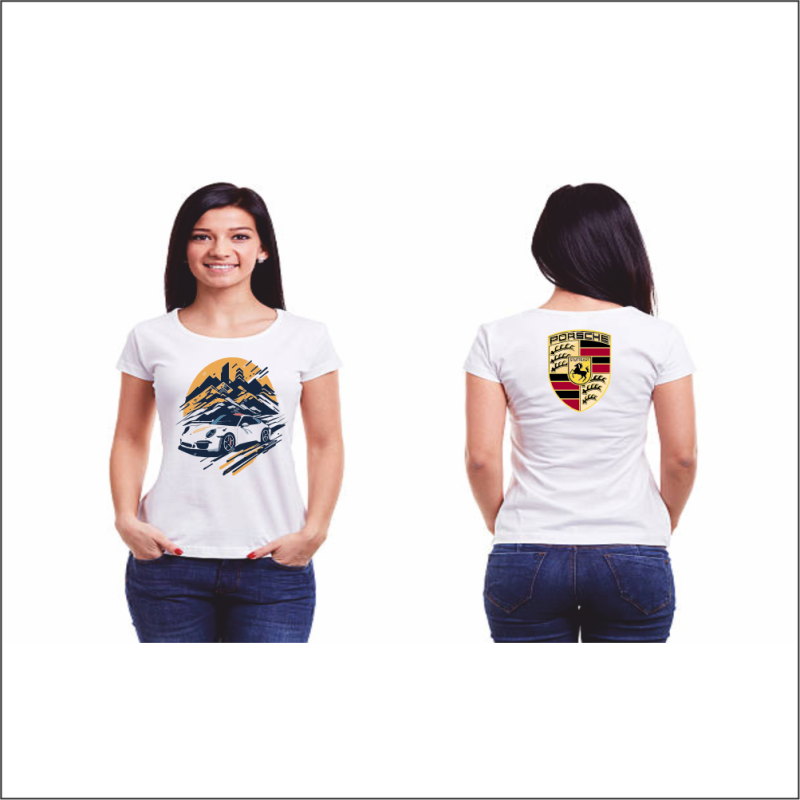 Sports Colour Graphic Design T-Shirt