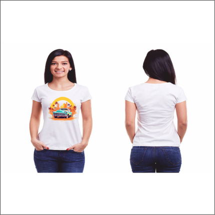 Sports Colour Graphic Design T-Shirt
