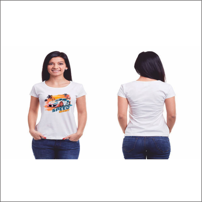 Sports Colour Graphic Design T-Shirt