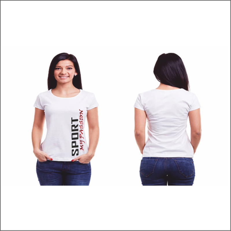 Sports Colour Graphic Design T-Shirt